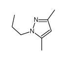 3,5-dimethyl-1-propylpyrazole结构式