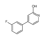 4-(3-fluorophenyl)-1H-pyridin-2-one Structure