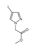 methyl (4-iodo-1H-pyrazol-1-yl)acetate(SALTDATA: FREE)结构式