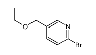 2-溴-5-(乙氧基甲基)吡啶结构式