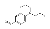 Benzaldehyde,4-[bis(2-fluoroethyl)amino]- structure