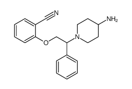 2-[2-(4-氨基-哌啶-1-基)-2-苯基-乙氧基]-苯甲腈图片