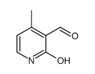 4-methyl-2-oxo-1H-pyridine-3-carbaldehyde Structure