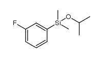 (3-fluorophenyl)(iso-propoxy)dimethylsilane结构式