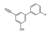 3-(3-fluorophenyl)-5-hydroxybenzonitrile Structure