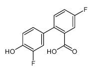 5-fluoro-2-(3-fluoro-4-hydroxyphenyl)benzoic acid结构式