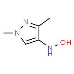 1H-Pyrazol-4-amine,N-hydroxy-1,3-dimethyl-(9CI)结构式