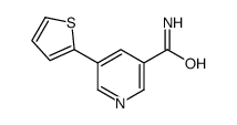 5-(thiophen-2-yl)pyridine-3-carboxamide picture