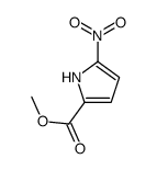 2-(Methoxycarbonyl)-5-nitro-1H-pyrrole Structure