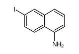 1-Naphthalenamine,6-iodo-(9CI)结构式