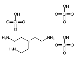 N',N'-bis(2-aminoethyl)ethane-1,2-diamine,perchloric acid结构式