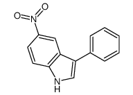 3-Phenyl-5-nitro-1H-indole structure