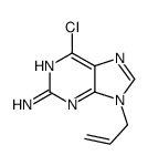 9-Allyl-6-chloro-9H-purin-2-ylamine结构式