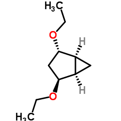 Bicyclo[3.1.0]hexane, 2,4-diethoxy-, (1-alpha-,2-alpha-,4-ba-,5-alpha-)- (9CI) structure