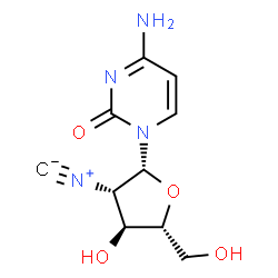 2'-deoxy-2'-isocyano-1-arabinofuranosylcytosine Structure