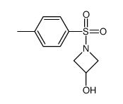 1-(4-methylphenyl)sulfonylazetidin-3-ol结构式