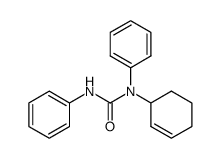 1-(cyclohex-2-enyl)-1,3-diphenylurea结构式