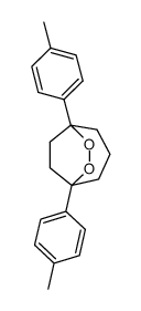 1,5-di-p-tolyl-6,7-dioxabicyclo[3.2.2]nonane结构式