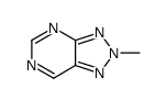 2H-1,2,3-Triazolo[4,5-d]pyrimidine, 2-methyl- (9CI) Structure