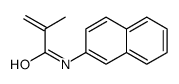 2-methyl-N-naphthalen-2-ylprop-2-enamide结构式