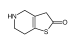 4,5,6,7-四氢噻吩并[3,2-C]吡啶-2(3H)-酮结构式