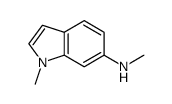 1H-Indol-6-amine,N,1-dimethyl-(9CI) structure