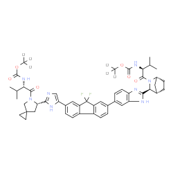 Ledipasvir-d6 Structure