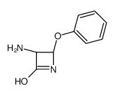 (3S,4R)-3-amino-4-phenoxyazetidin-2-one结构式