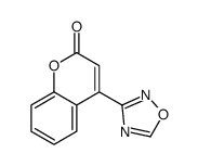 4-(1,2,4-oxadiazol-3-yl)chromen-2-one Structure