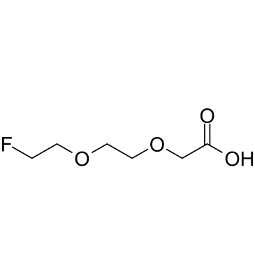 F-PEG2-COOH结构式