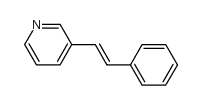 3-苯乙烯基吡啶结构式