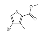 methyl 4-bromo-3-methylthiophene-2-carboxylate structure