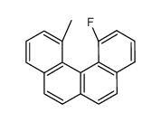 (+)-1-Fluor-12-methyl-benzo(c)phenanthren Structure