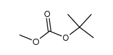 1,1-dimethylethyl methyl carbonate Structure