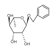 Benzyl α-L-rhamnopyranoside Structure