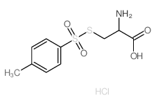 2-amino-3-(4-methylphenyl)sulfonylsulfanyl-propanoic acid Structure