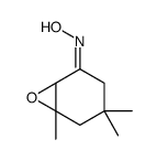 N-(4,4,6-trimethyl-7-oxabicyclo[4.1.0]heptan-2-ylidene)hydroxylamine Structure