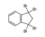 1,1,3,3-tetrabromoindane结构式