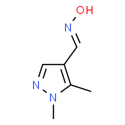 1,5-DIMETHYL-1H-PYRAZOLE-4-CARBALDEHYDEOXIME structure