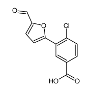 4-Chloro-3-(5-formyl-2-furyl)benzoic acid图片