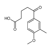 5-(4-Methoxy-3-methylphenyl)-5-oxopentanoic acid picture