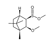 (1R,2S,3R)-2-methoxy-3-(methoxysulfinyl)bornane结构式