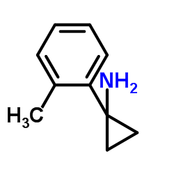 1-(2-Methylphenyl)cyclopropanamine structure