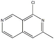 1-chloro-3-methyl-2,7-naphthyridine结构式