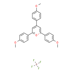 2,4,6-Tris(4-methoxyphenyl)pyrylium tetrafluoroborate picture