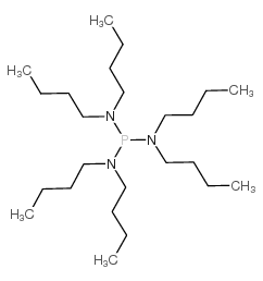 N-bis(dibutylamino)phosphanyl-N-butylbutan-1-amine Structure