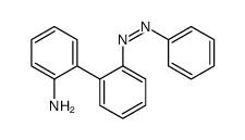 2-(2-phenyldiazenylphenyl)aniline Structure