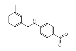 N-[(3-methylphenyl)methyl]-4-nitroaniline Structure