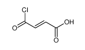 4-chloro-4-oxobut-2-enoic acid Structure