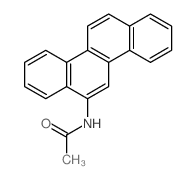 N-chrysen-6-ylacetamide structure